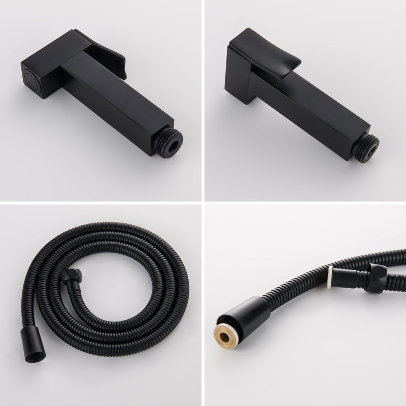 Boyel Living Wall Mounted Hot and Cold Bidet Sprayer Faucet Set